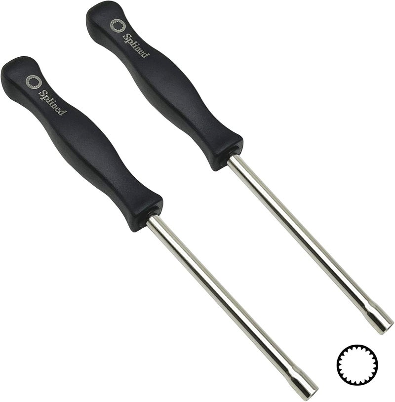 LETAYAR 2 Pieces Carburetor Carb Adjustment Screwdriver 21-Teeth Splined Adjusting Tool for 2 Cycle Engine Poulan Husqvarna STIHL Homelite Weed Eater Craftman Echo Trimmer Brushcuter Blower - Image 1
